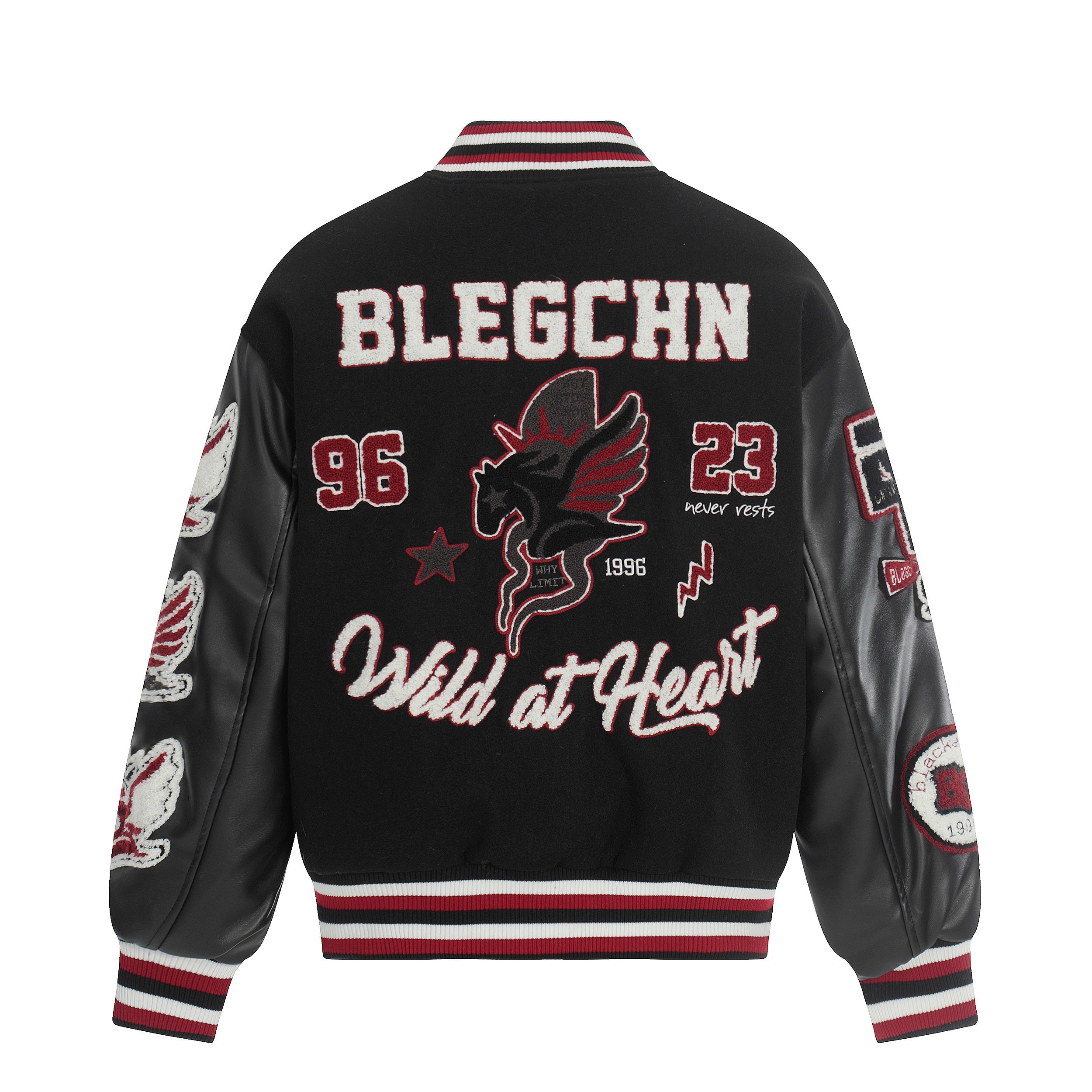 Omirad Wild at Heart Varsity Jacket