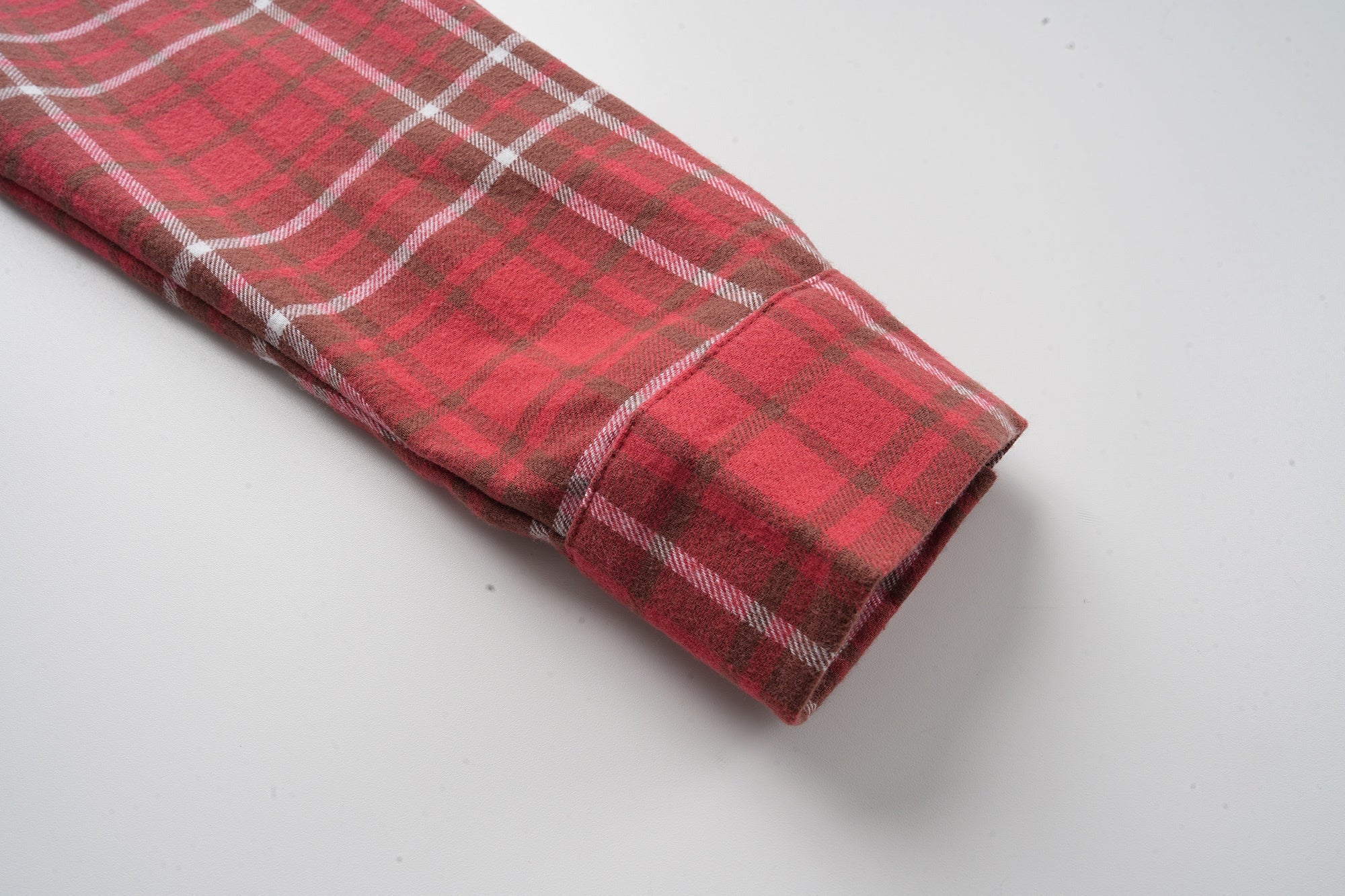 Omirad Patchwork Plaid Button-Up Shirt