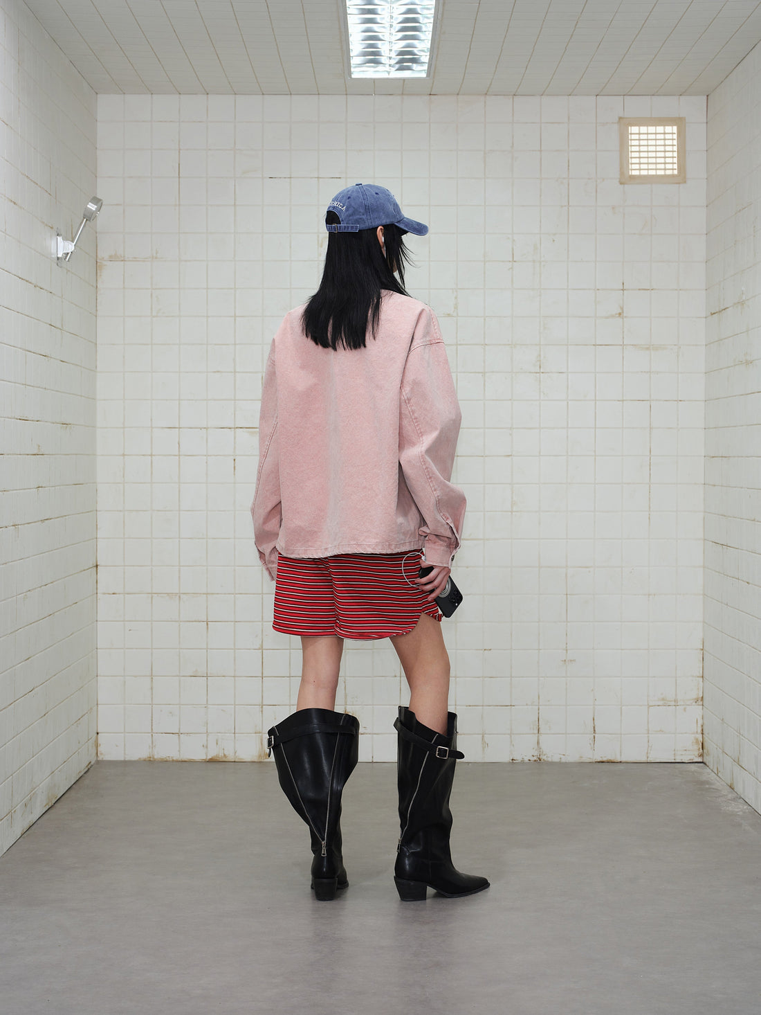 Omirad Washed Zip-Up Jacket