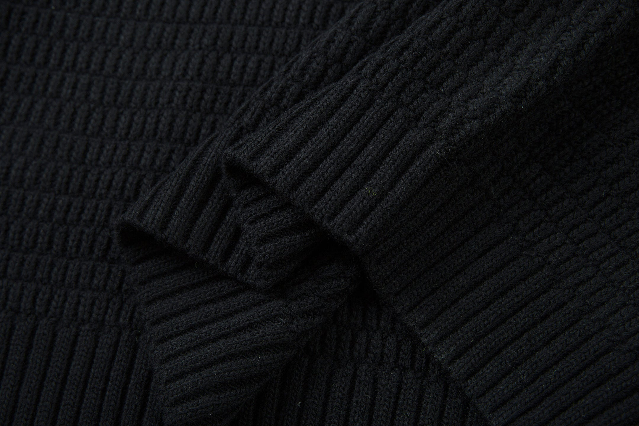 Omirad Striped Knit Polo Sweater