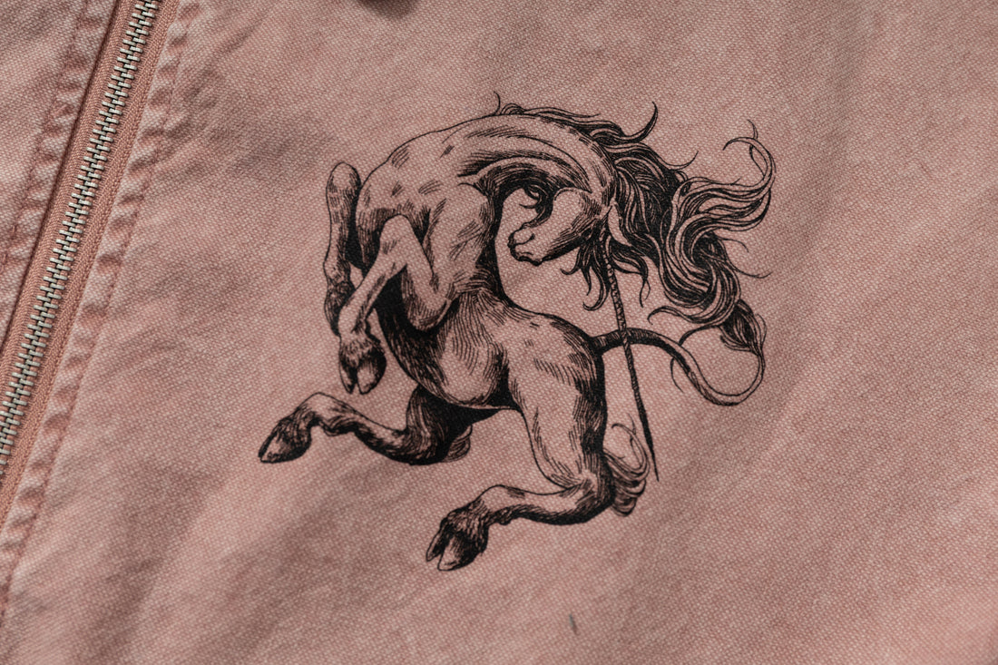 Omirad Washed Zip-Up Jacket