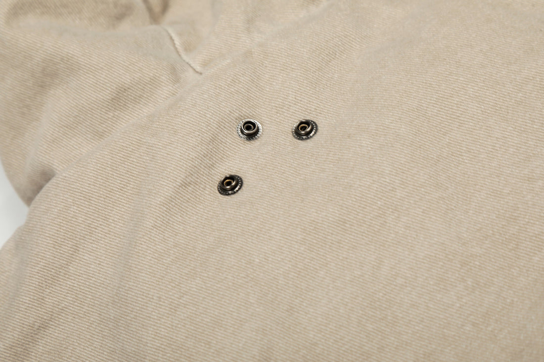 Omirad Washed Shearling-Lined Denim Hooded Jacket