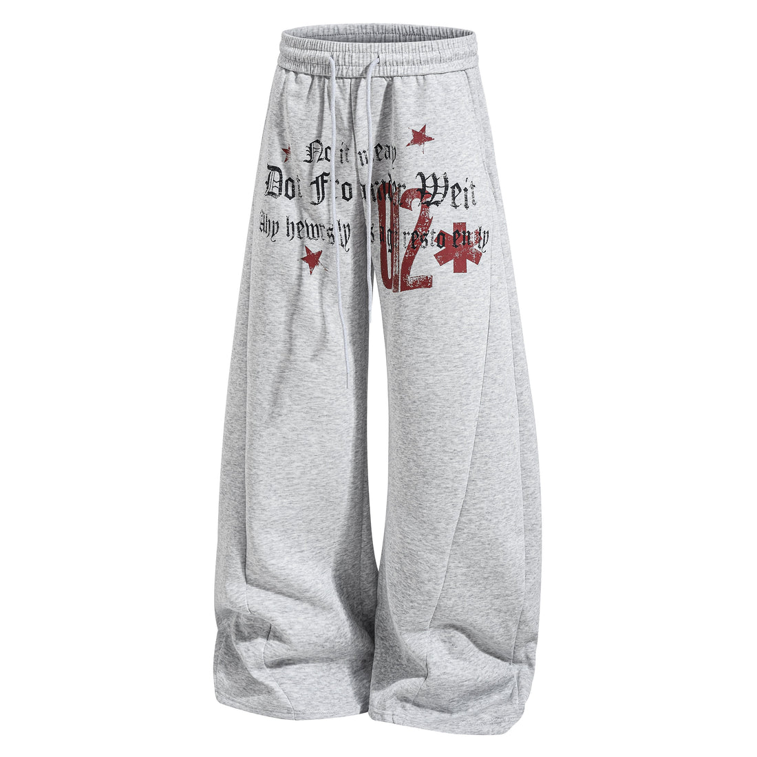 Omirad Vintage Star Wide-Leg Sweatpants