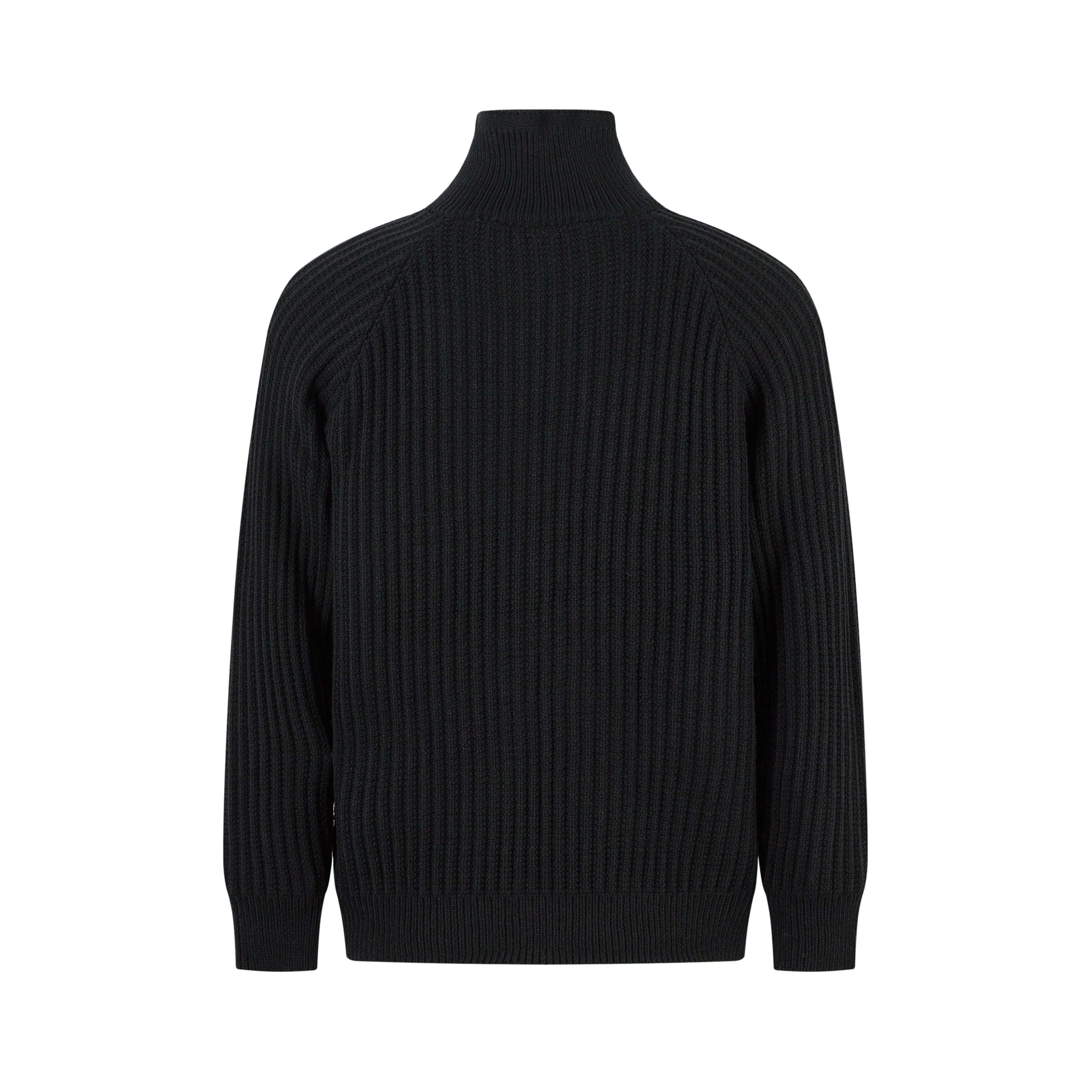Omirad Minimalist Half-Zip Knit Sweater