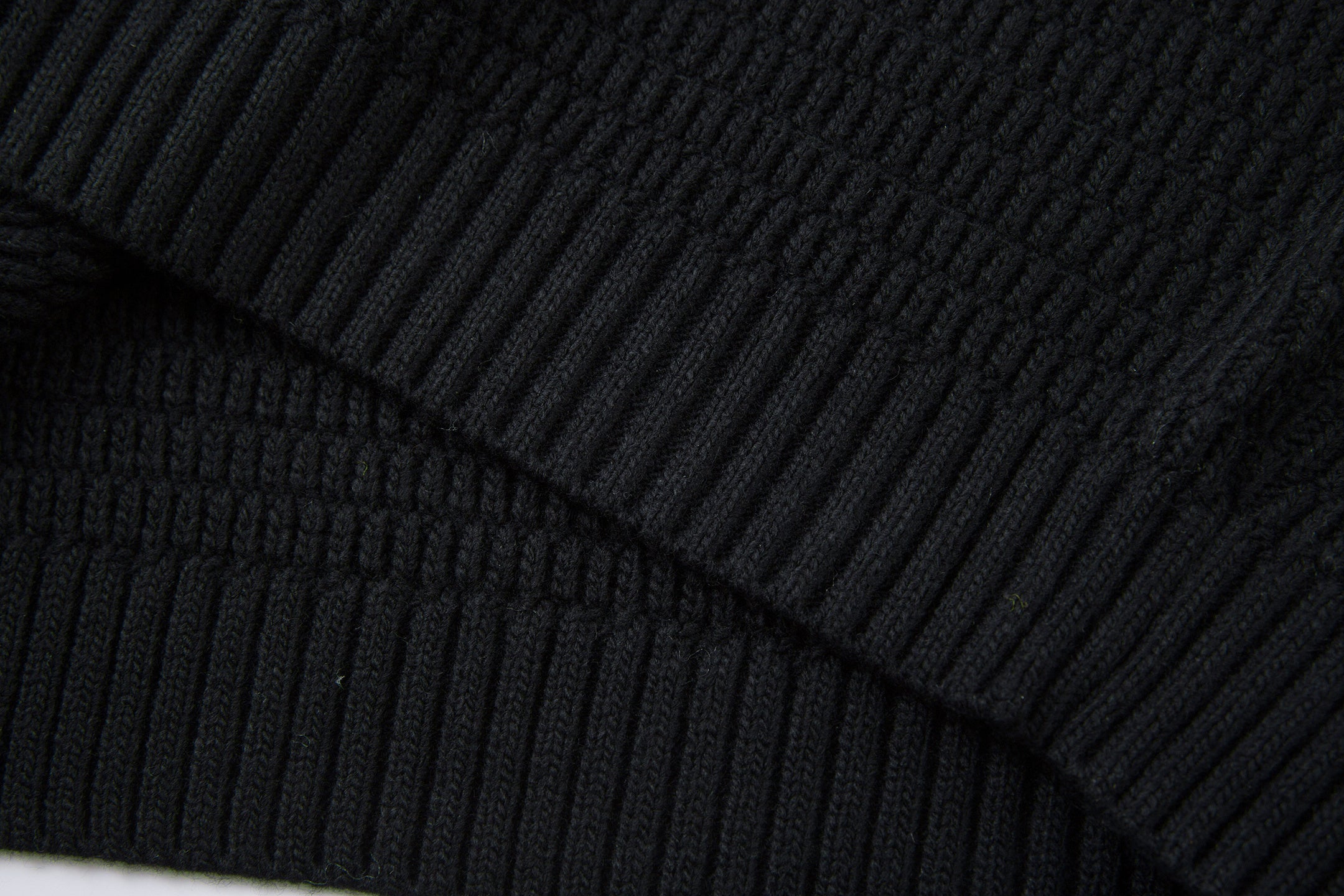 Omirad Striped Knit Polo Sweater