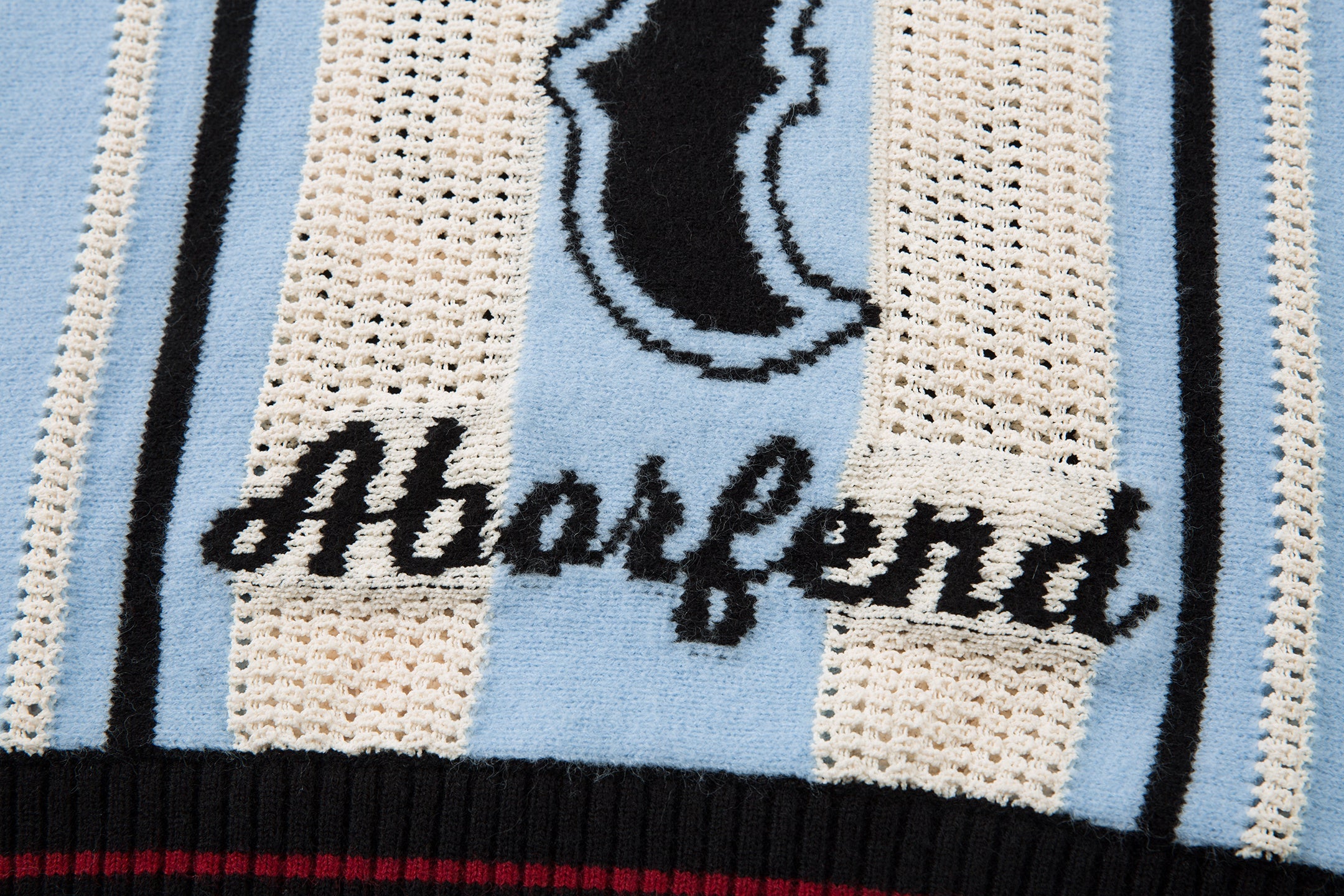 Omirad Varsity Stripe Knit Sweater