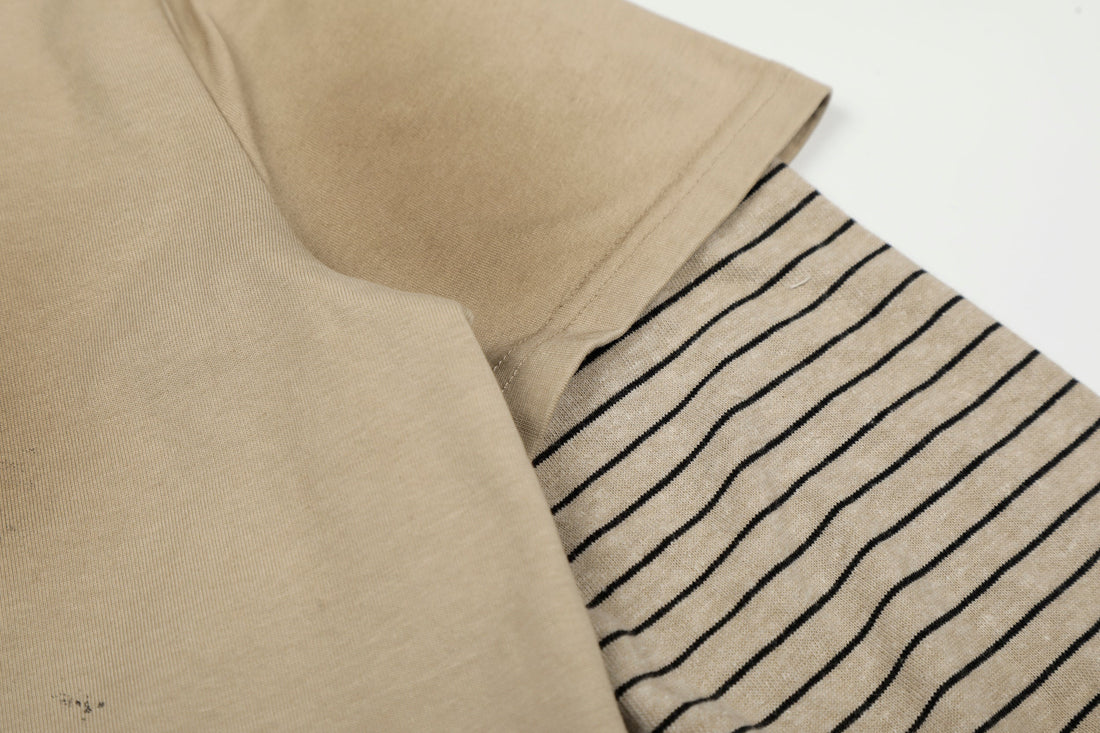 Omirad Vintage Portrait Layered Tee