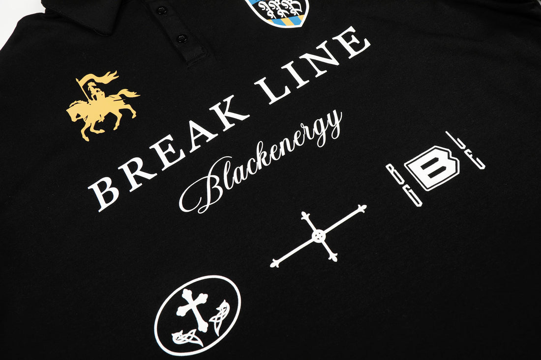 Omirad Break Line Graphic Polo