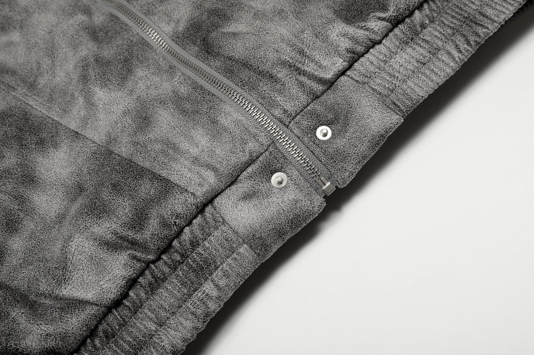 Omirad Washed Faux-Fur Hooded Jacket