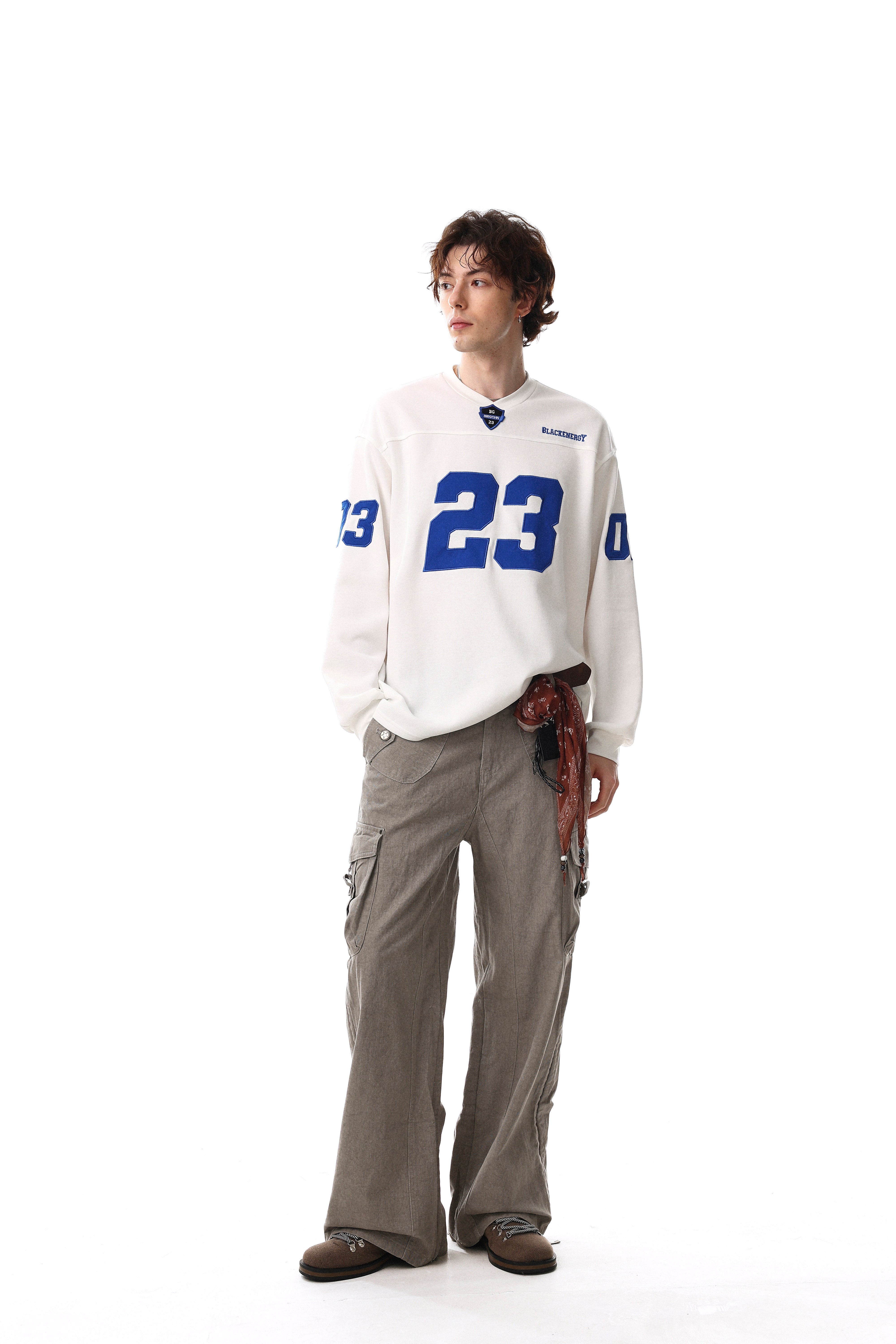 Omirad Varsity Graphic Long Sleeve Tee