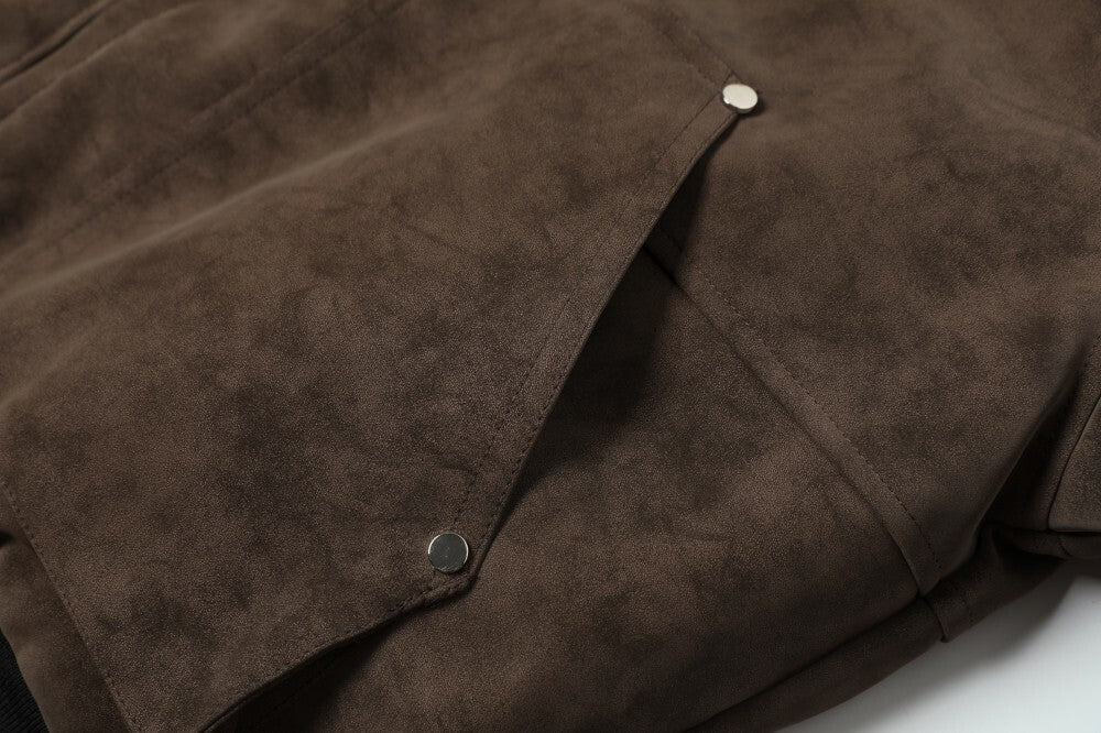 Omirad Vintage Suede Texture Jacket