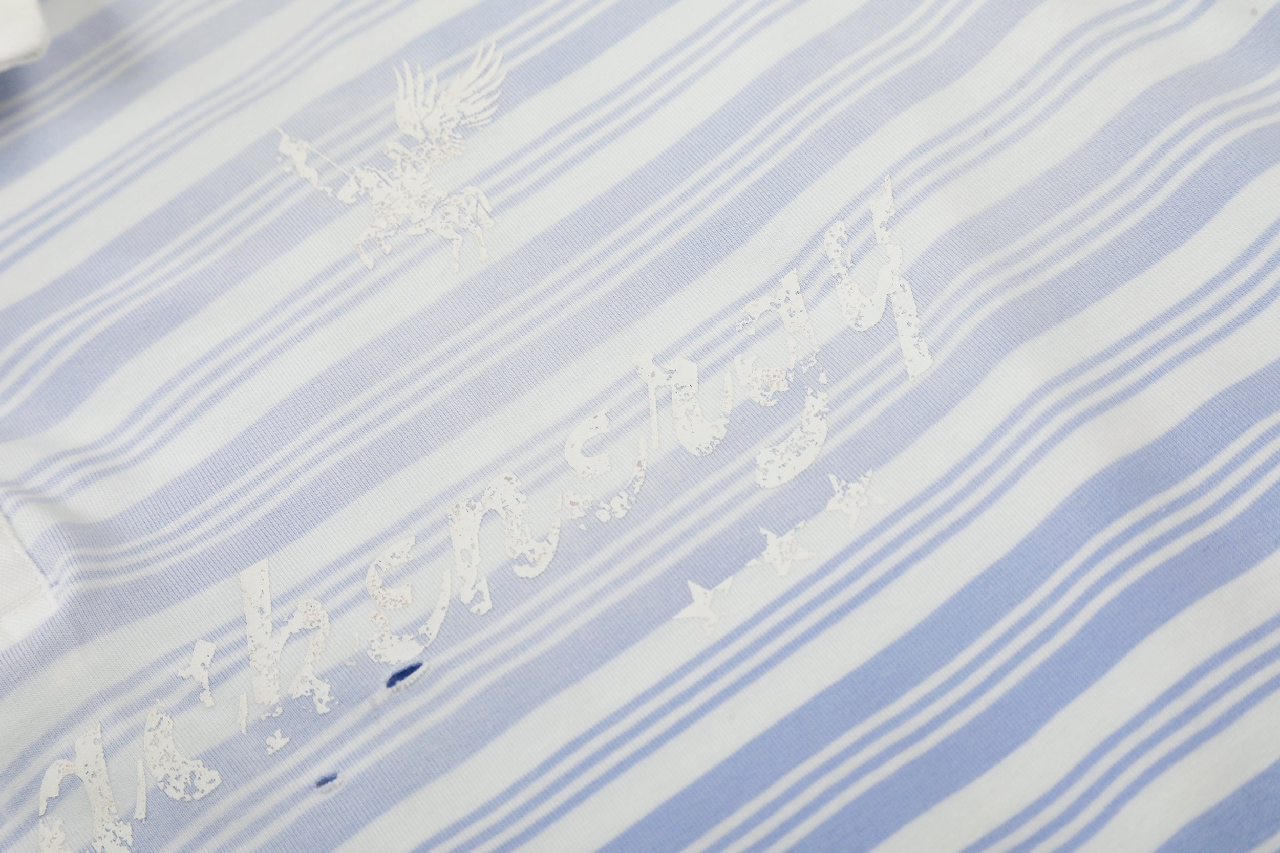 Omirad Striped Long Sleeve Polo Shirt