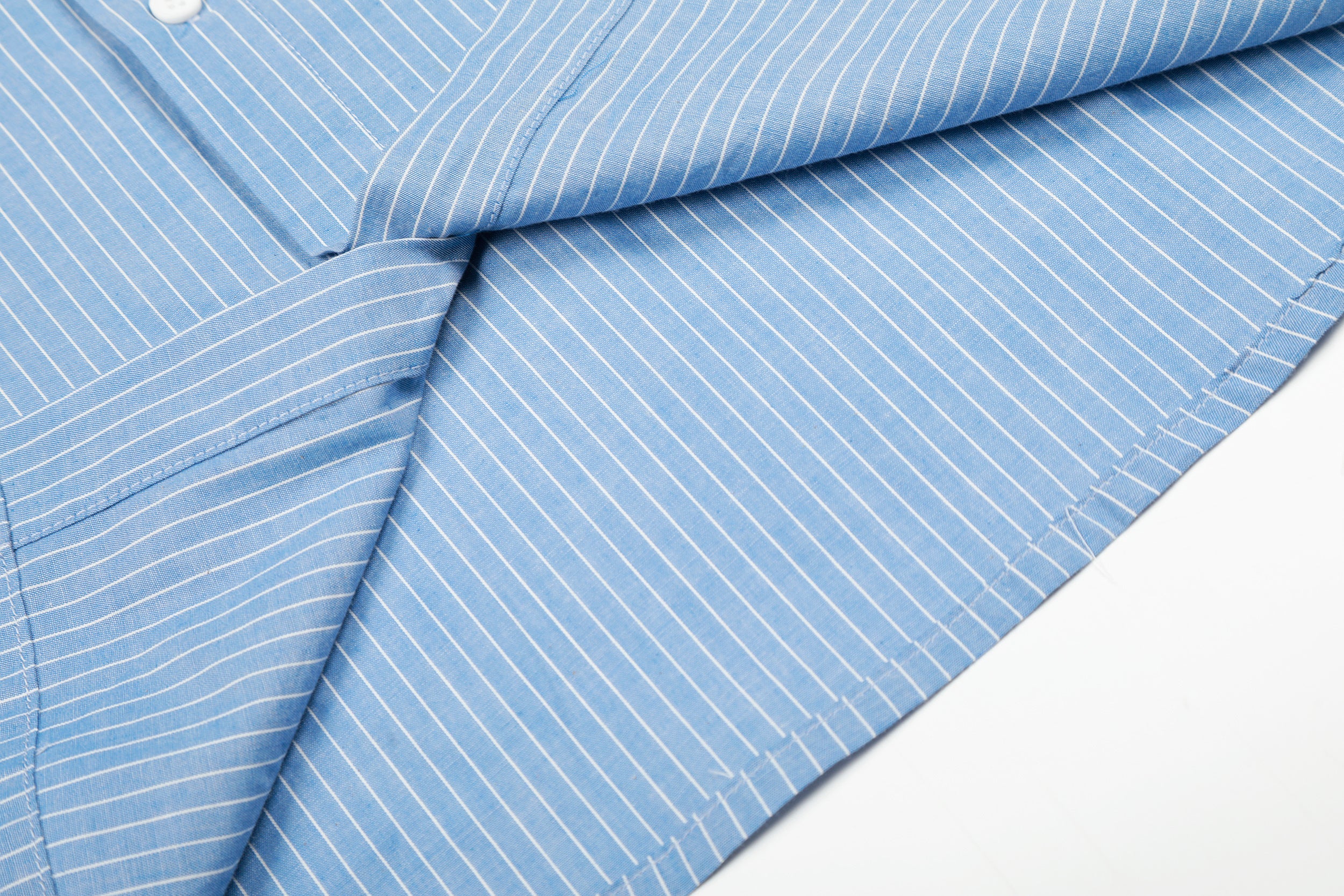 Omirad Striped Graphic Button-Up Shirt