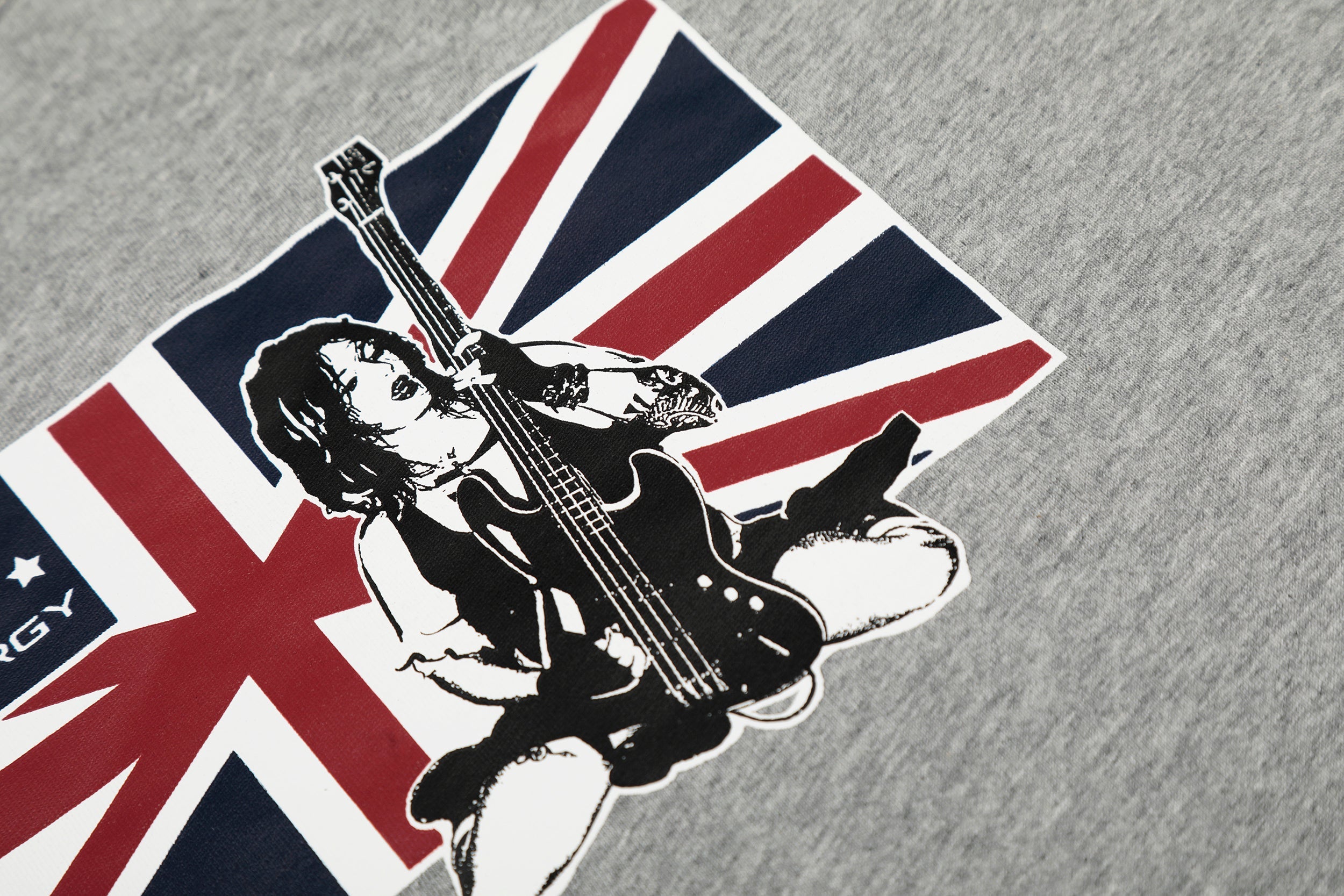 Omirad Union Flag Graphic Raglan Long Sleeve Tee
