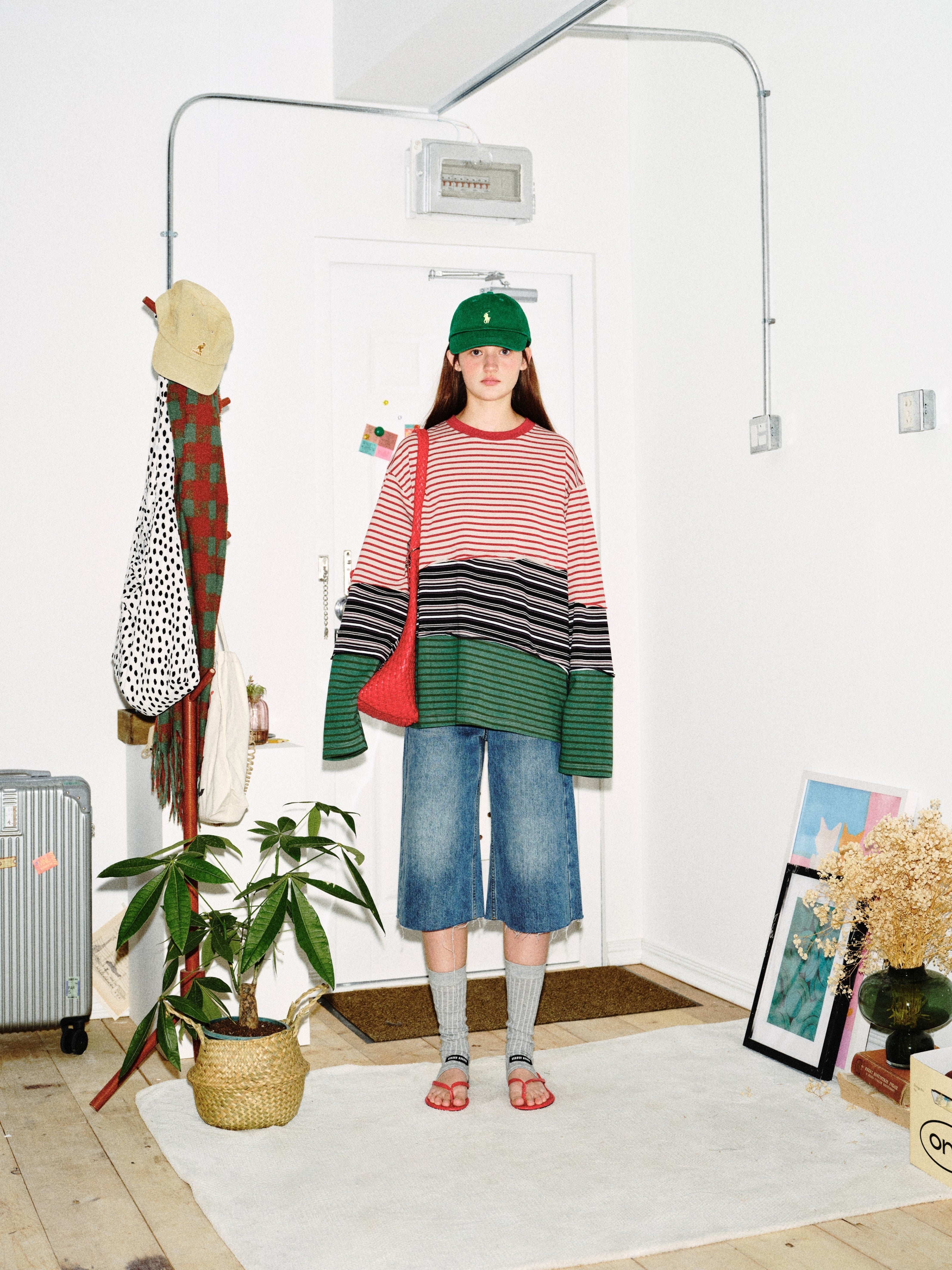 Omirad Striped Long Sleeve Tee