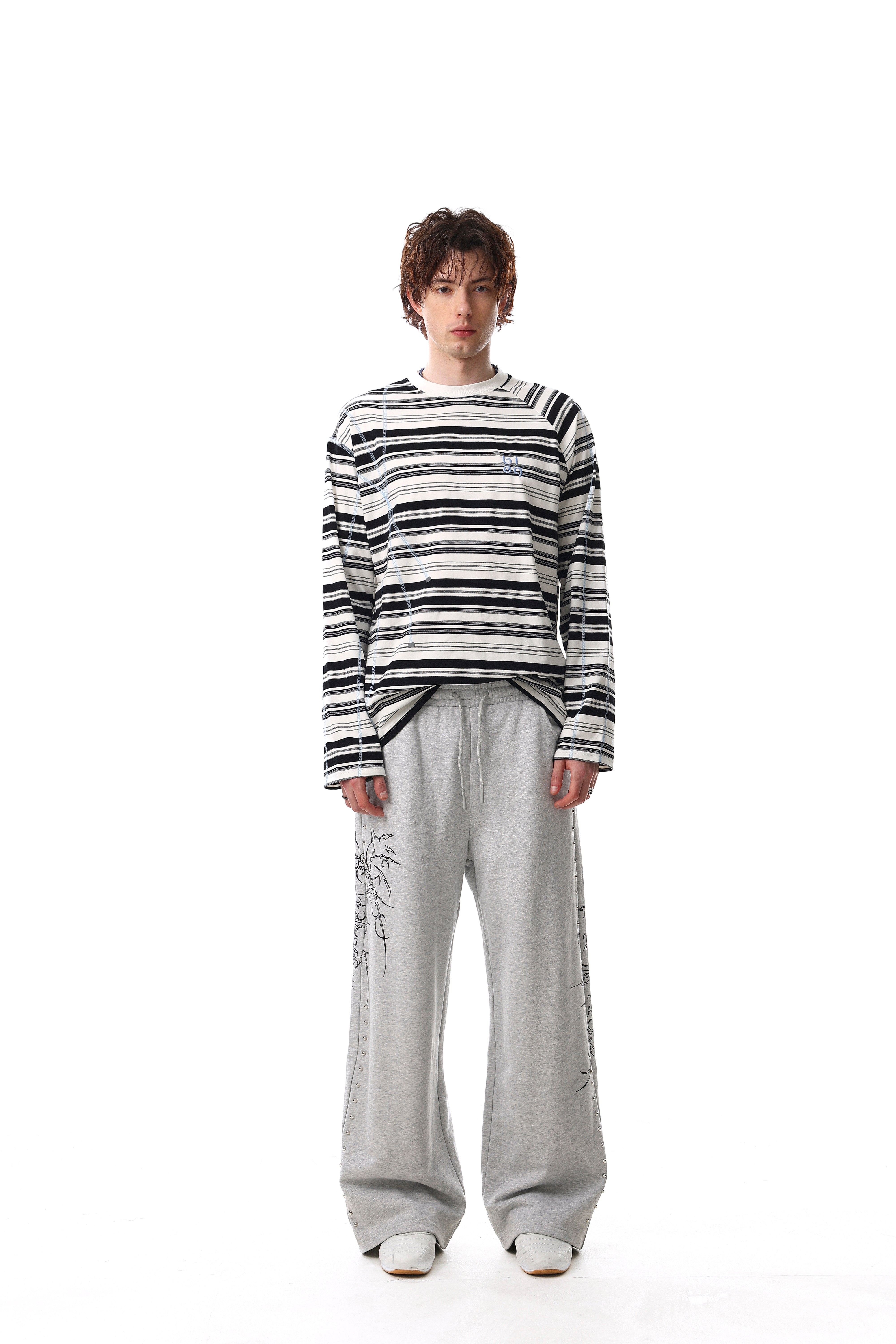 Omirad Striped Long Sleeve Tee