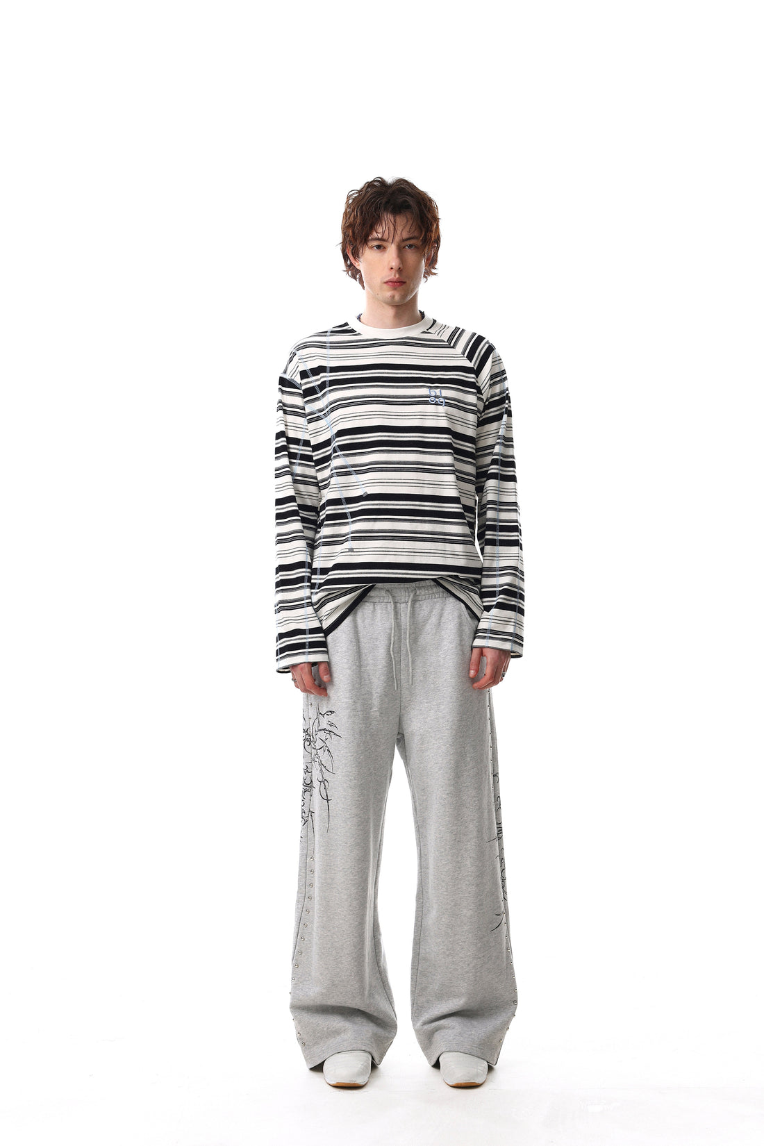 Omirad Striped Long Sleeve Tee