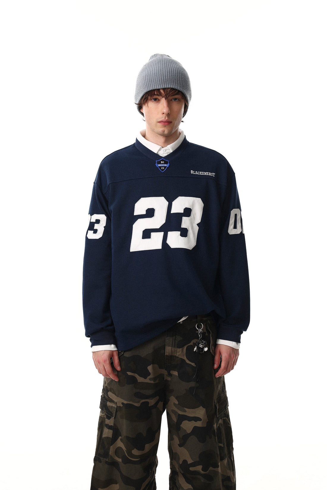 Omirad Varsity Graphic Long Sleeve Tee