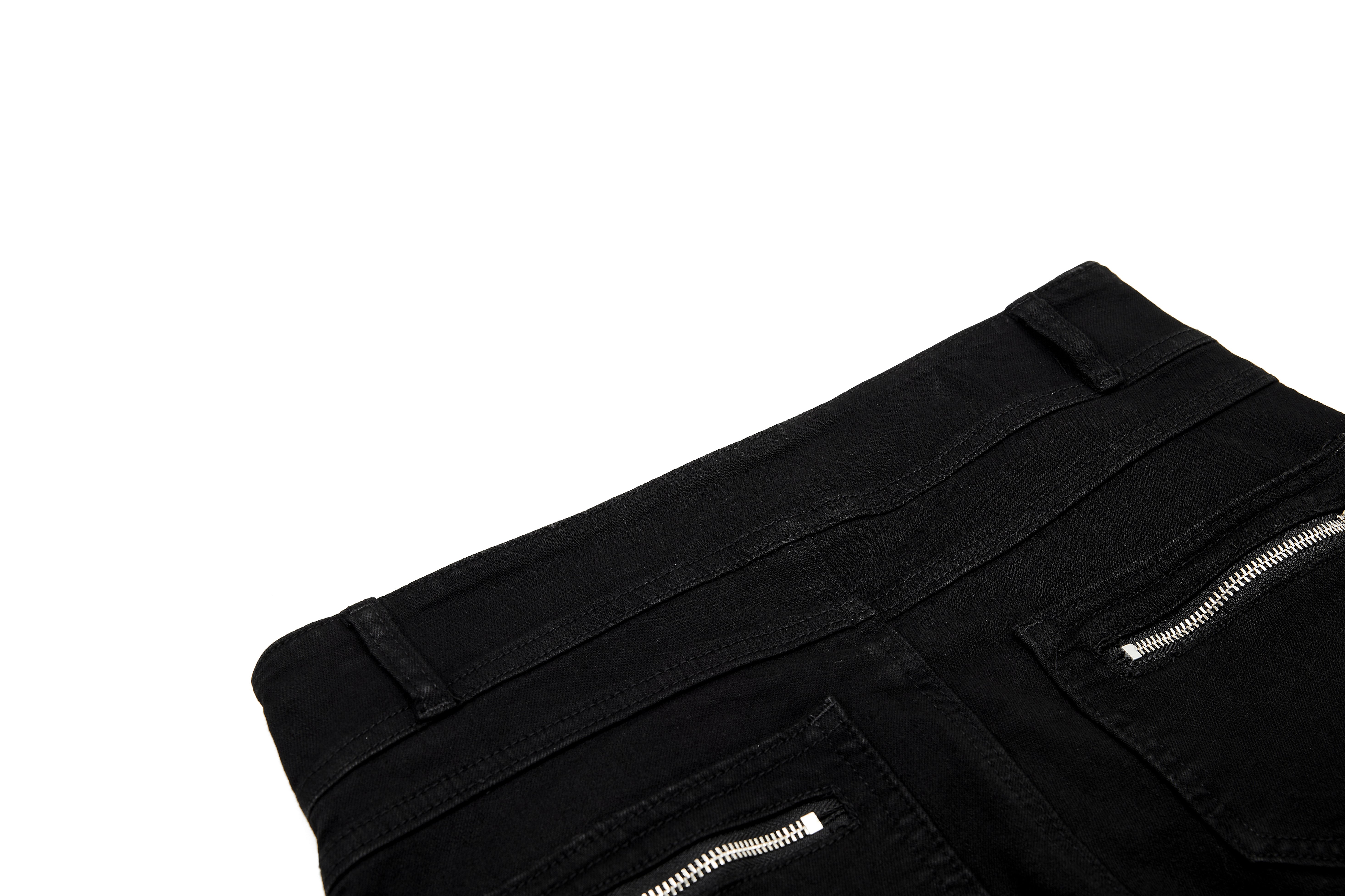 Omirad Zipper Detail Flared Pants