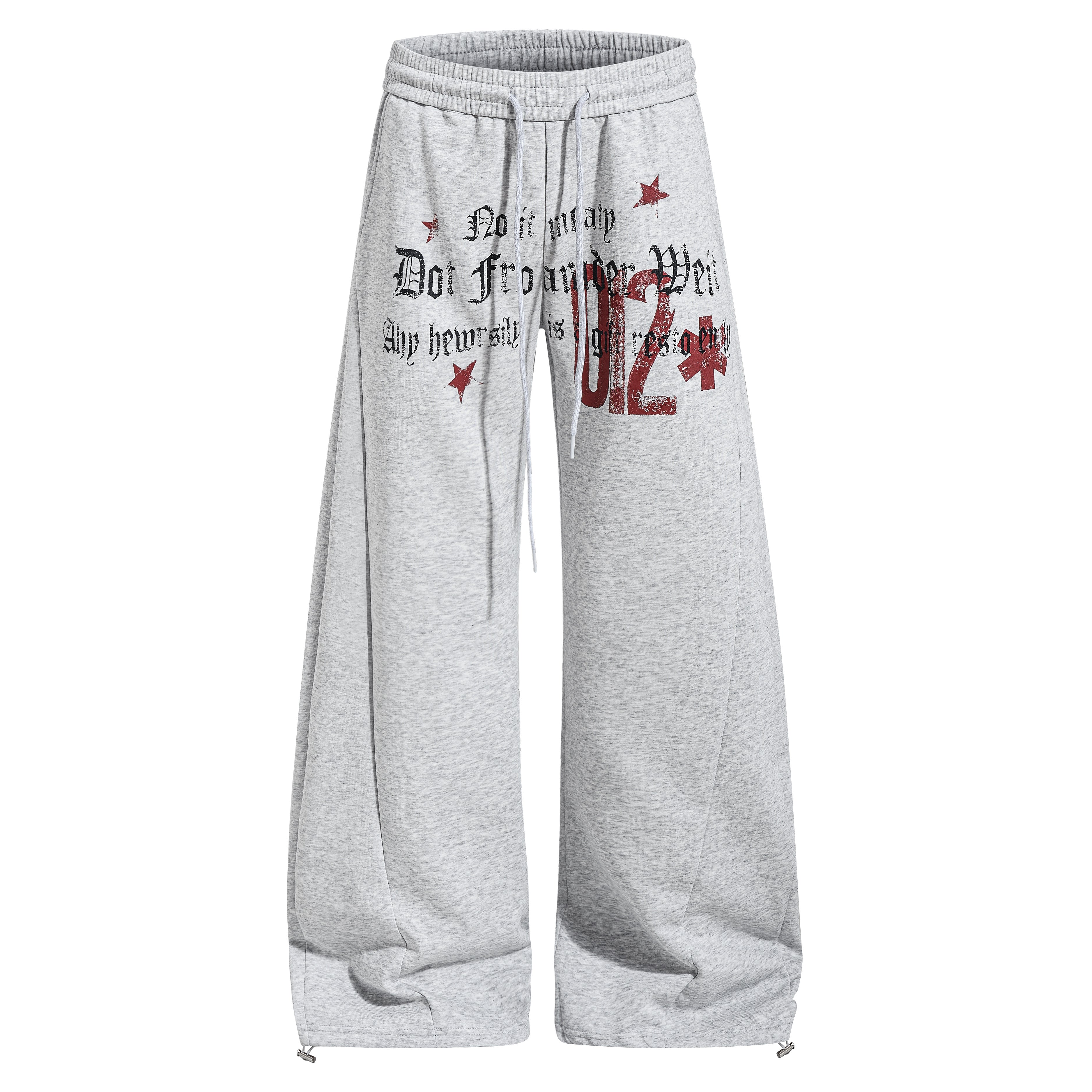 Omirad Vintage Star Wide-Leg Sweatpants