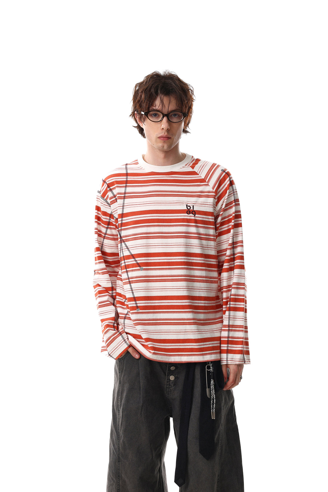 Omirad Striped Long Sleeve Tee