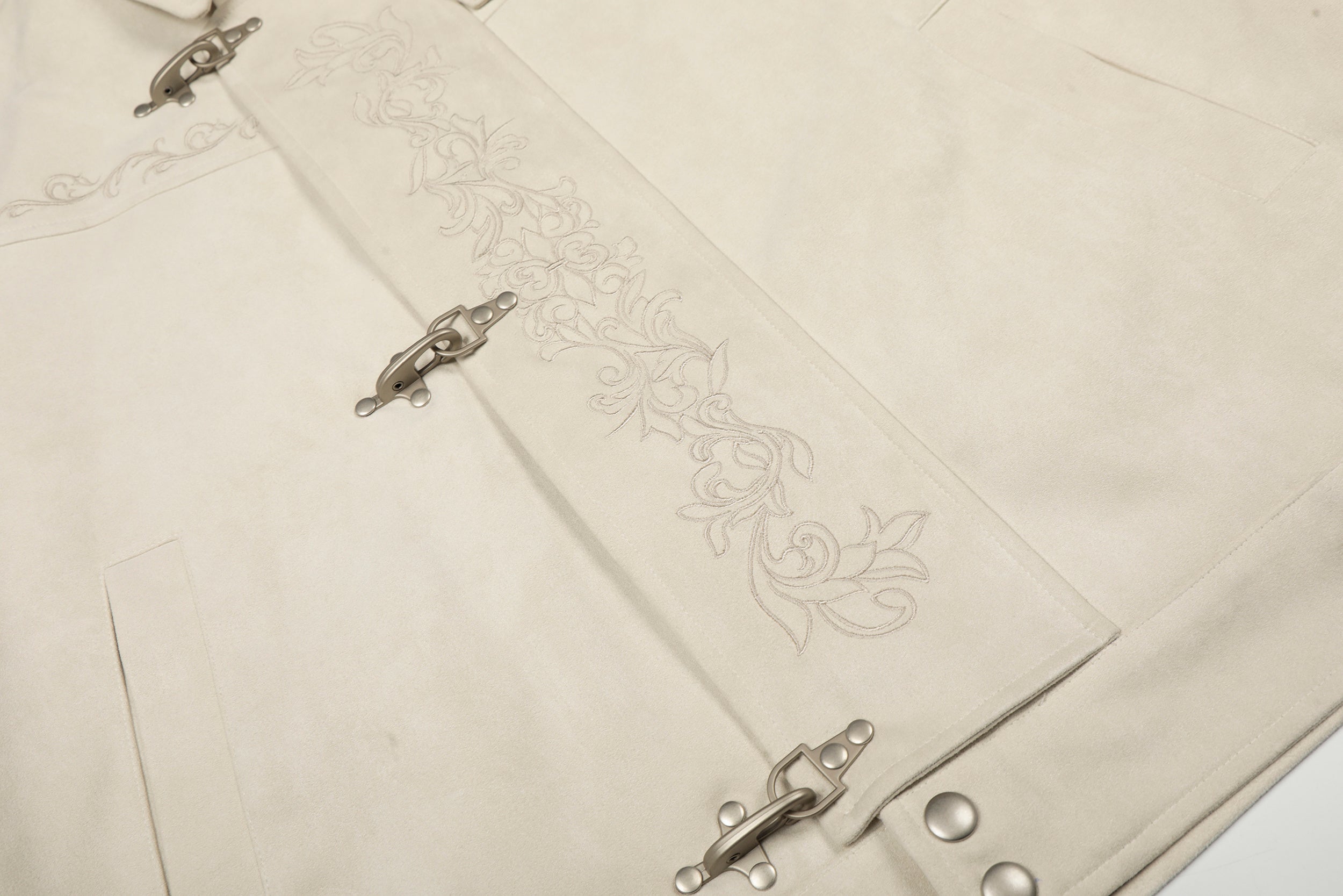 Omirad Toggle-Closure Embroidered Jacket