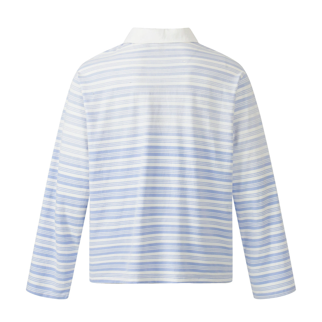 Omirad Striped Long Sleeve Polo Shirt