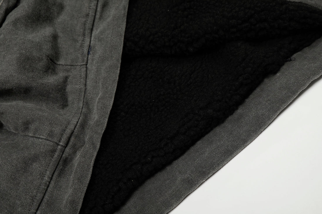 Omirad Washed Utility Hooded Jacket