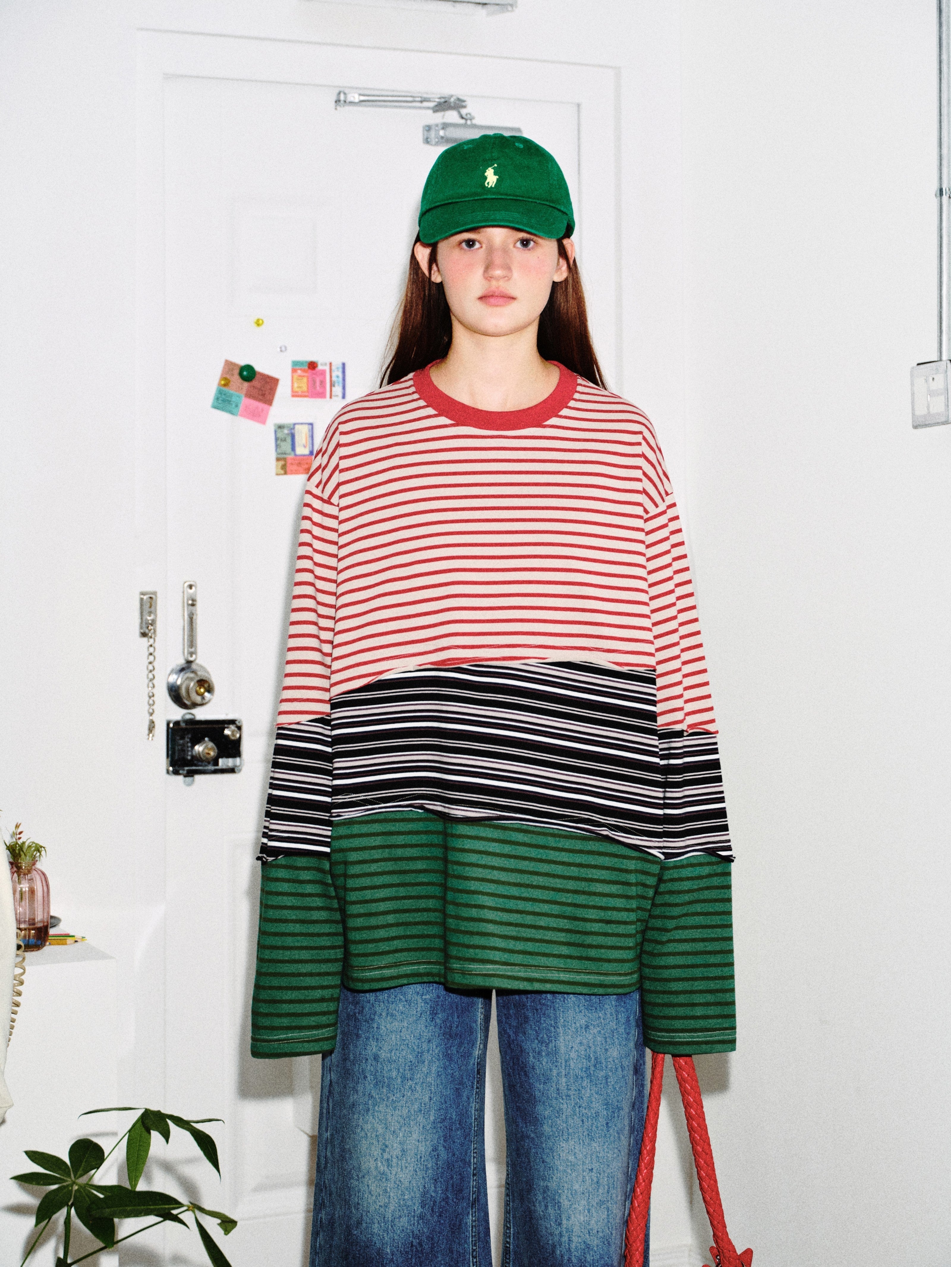 Omirad Striped Long Sleeve Tee