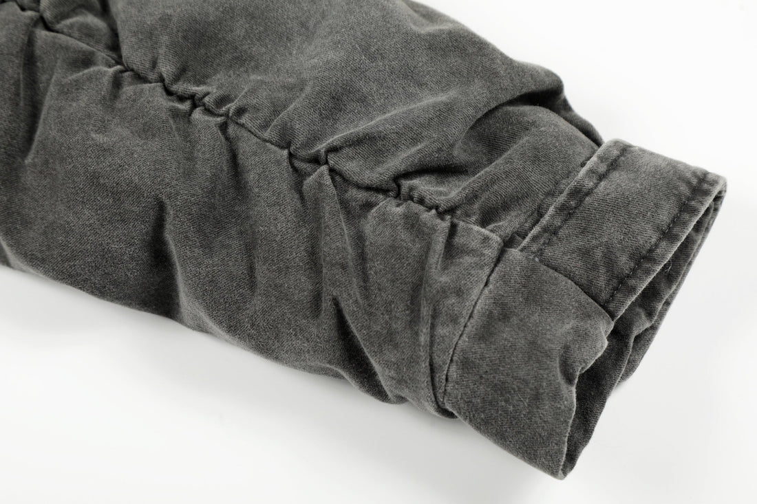 Omirad Washed Cotton Bomber Jacket