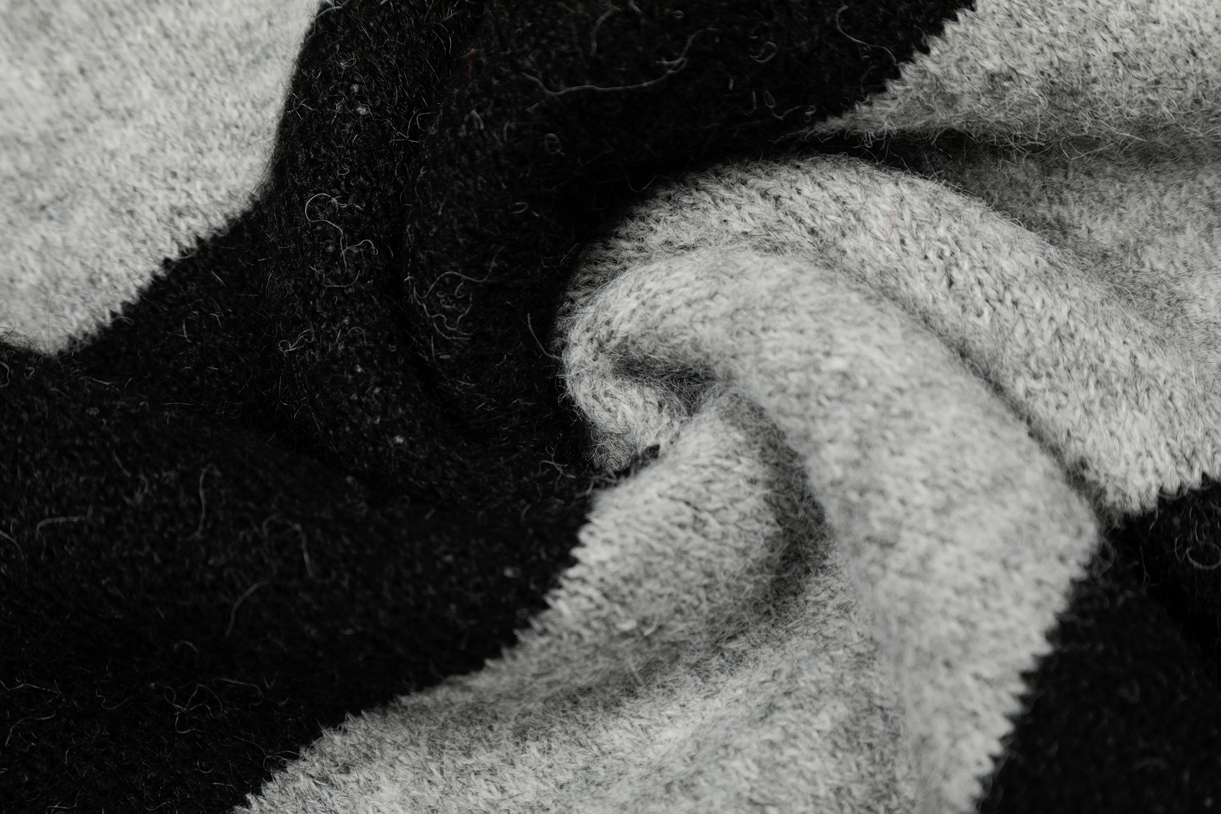 Omirad Star Stripe Knit Polo Sweater