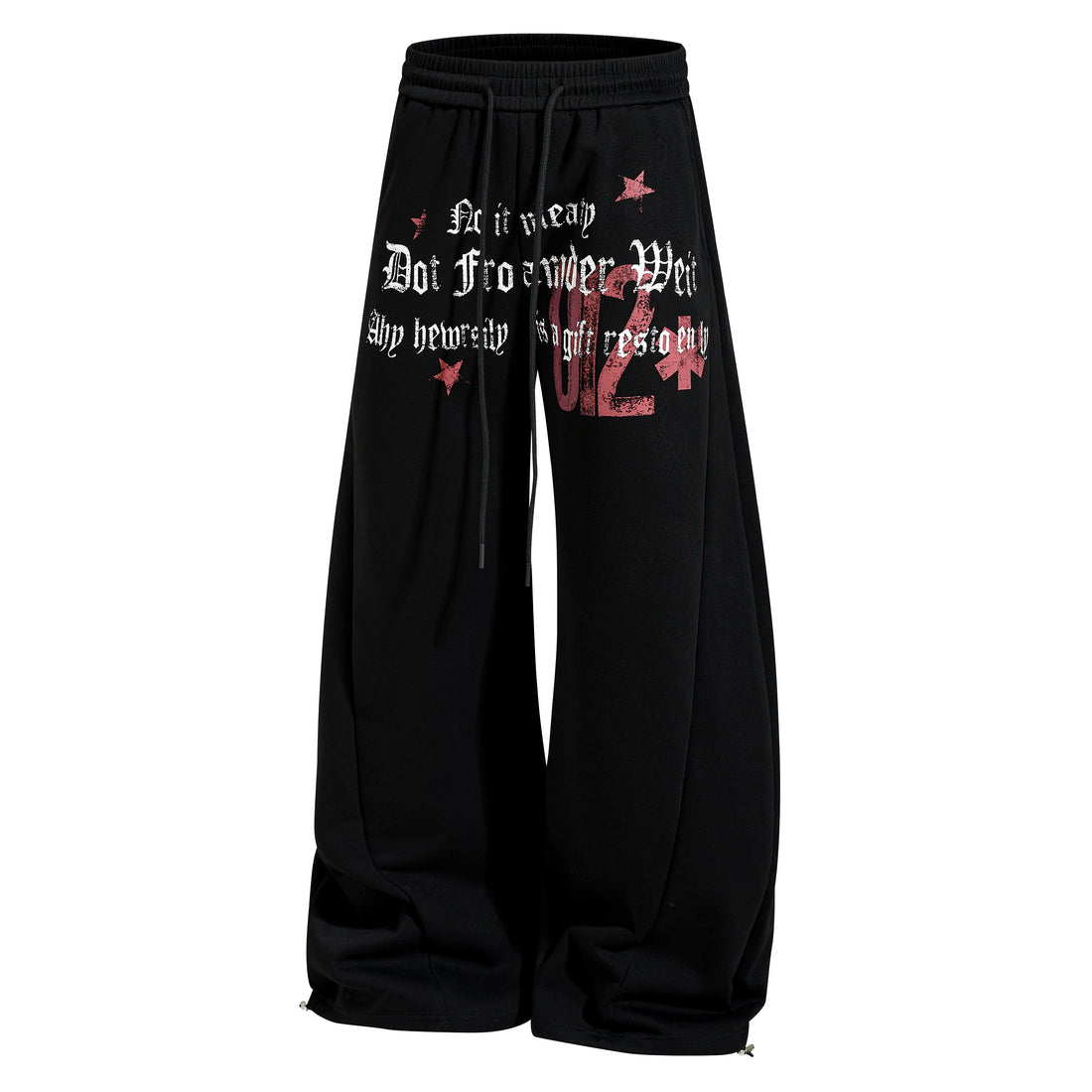 Omirad Vintage Star Wide-Leg Sweatpants
