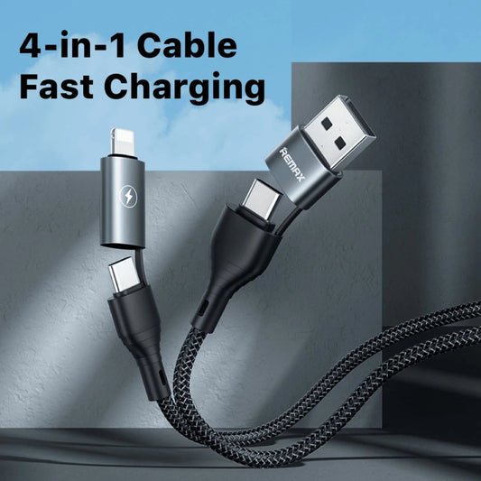 4-in-1 Cable Fast Charging