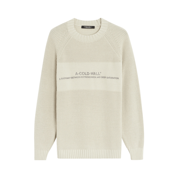 A-Cold-Wall* Dialogue Knit 'Bone'