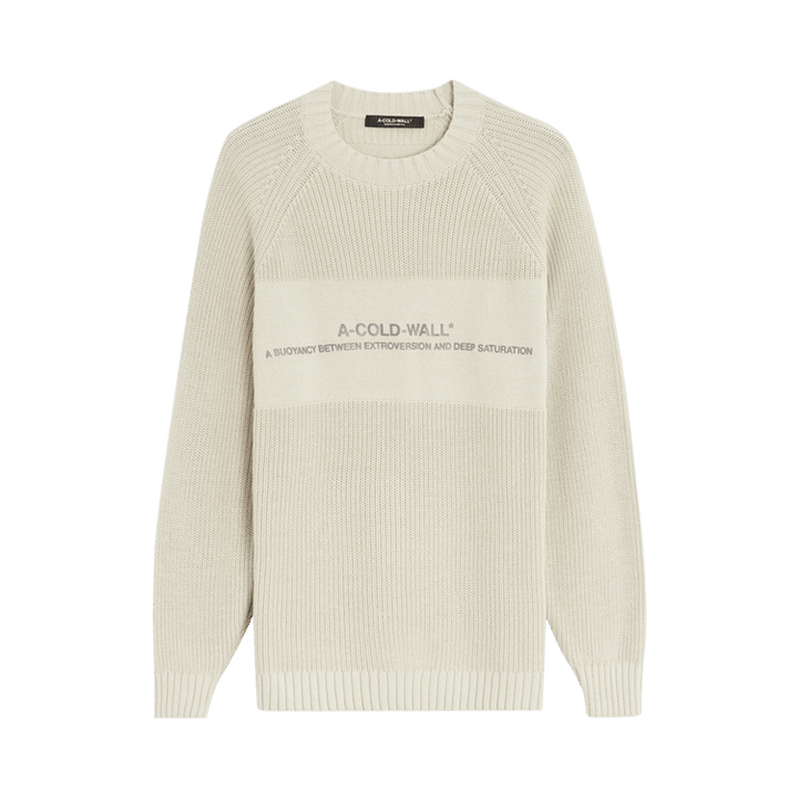 A-Cold-Wall* Dialogue Knit 'Bone'