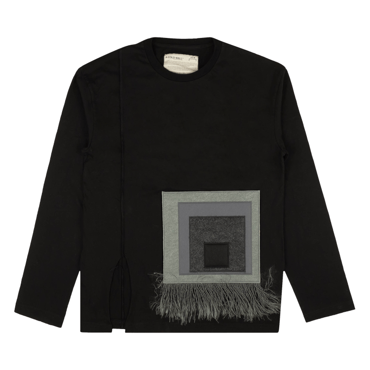 A-Cold-Wall* Velcro Patch Long-Sleeve T-Shirt 'Black'