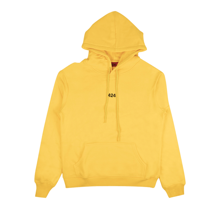 424 Logo Hooded Sweatshirt 'Yellow/Black'