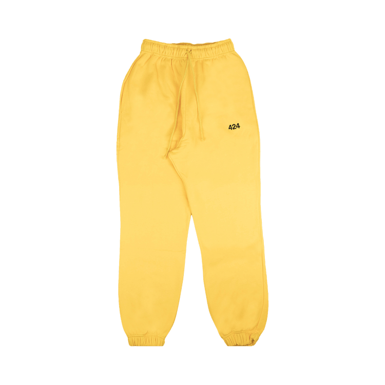 424 Logo Jogger Sweatpants 'Yellow/Black'