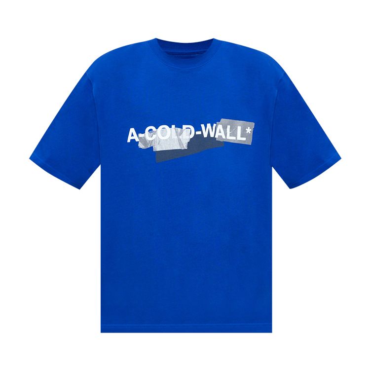 A-Cold-Wall* Strata T-Shirt 'Cobalt Blue'