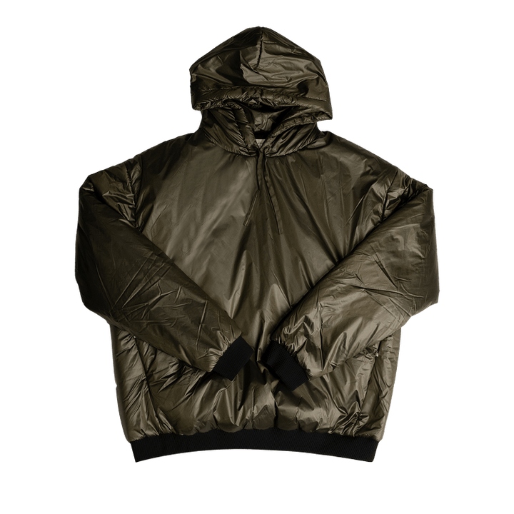 Acronym HD Nylon PrimaLoft Insulated Hooded Jacket 'RAF Green'