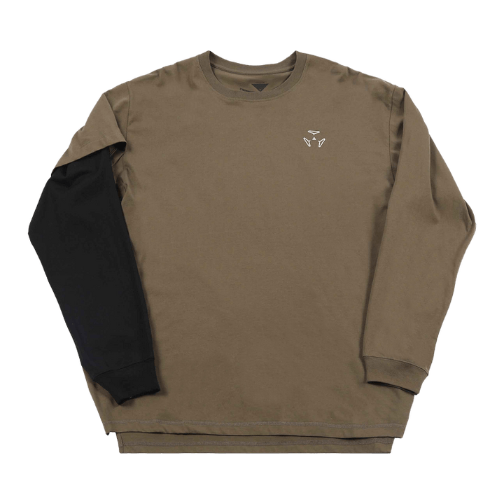 Acronym Long-Sleeve T-Shirt 'RAF Green/Black'