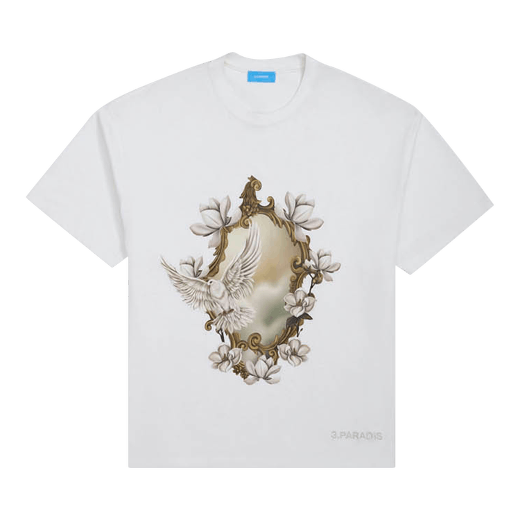 3.PARADIS Mirror T-Shirt 'White'