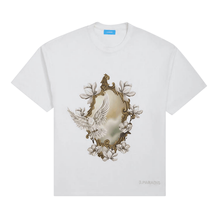 3.PARADIS Mirror T-Shirt 'White'