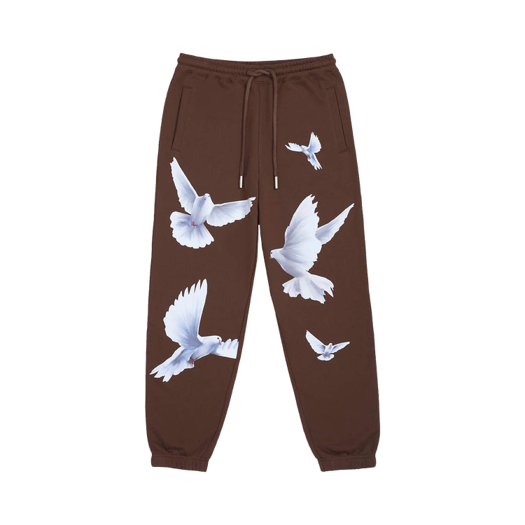 3.PARADIS Freedom Birds Lounge Pants 'Brown'