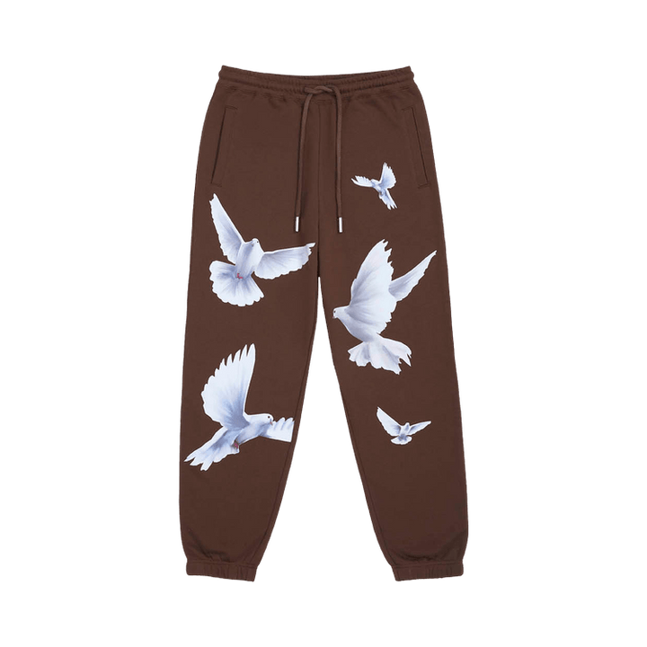 3.PARADIS Freedom Birds Lounge Pants 'Brown'