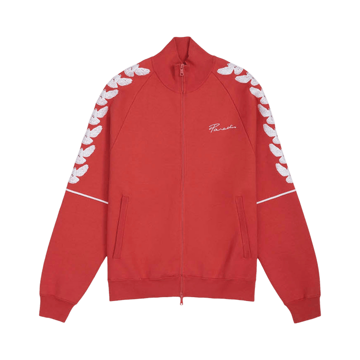 3.PARADIS Embroidebirds Stripes Track Jacket 'Red'
