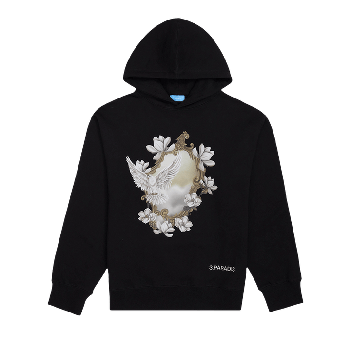 3.PARADIS Mirror Hooded Sweater 'Black'