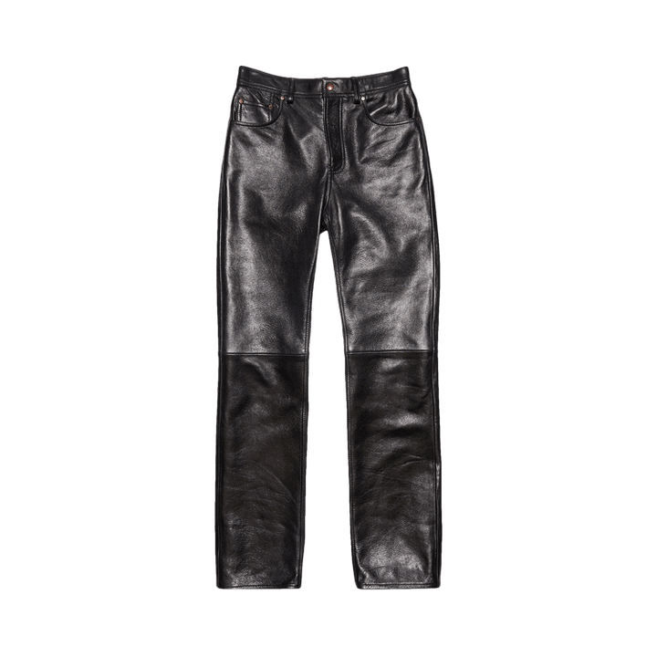Acne Studios Leather Trousers 'Black'