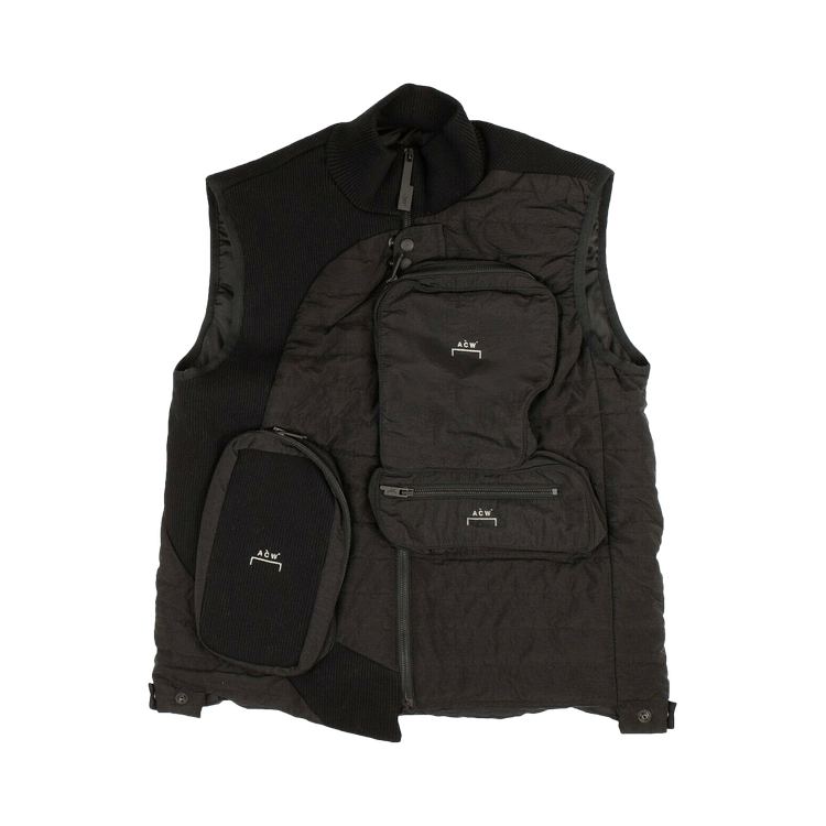 A-Cold-Wall* Down Turtleneck Vest 'Black'