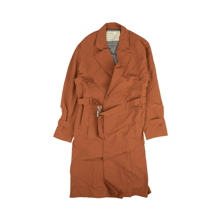 A-Cold-Wall* Belted Trench Coat 'Rust'